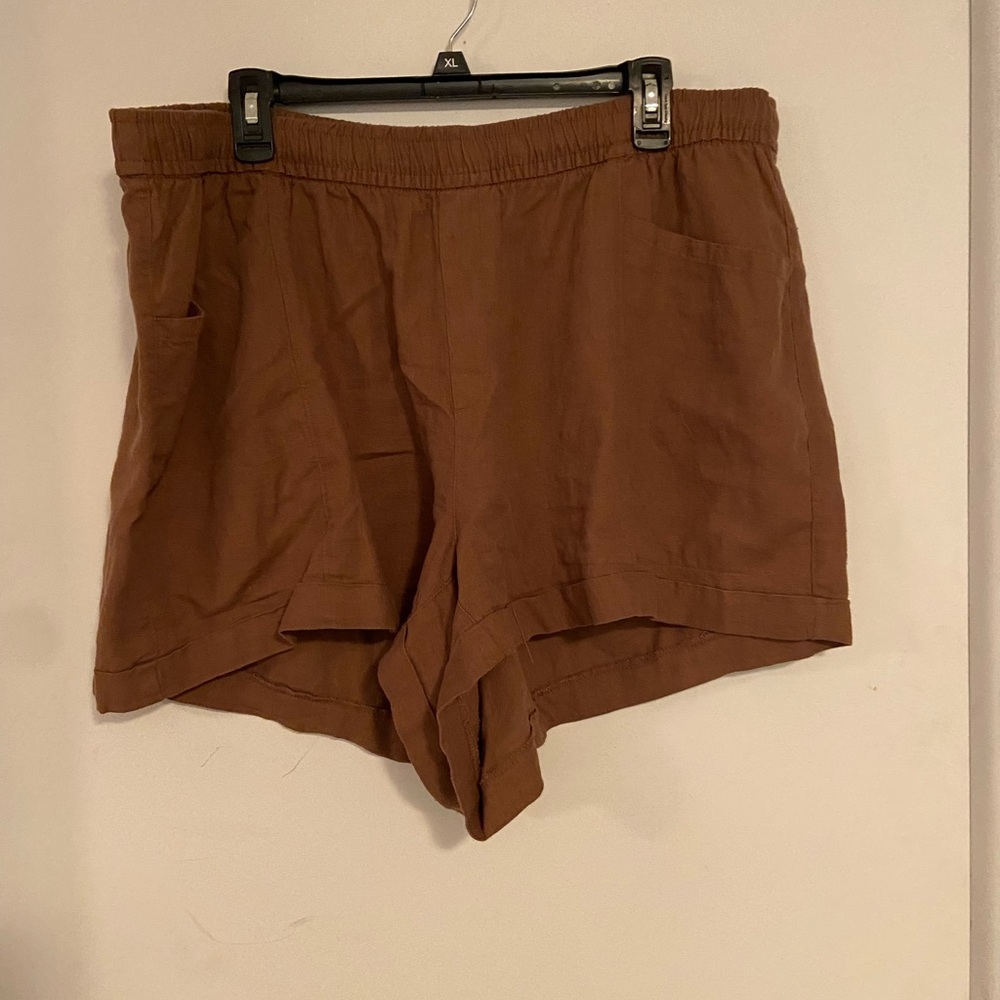 Old Navy High Waist Brown Shorts